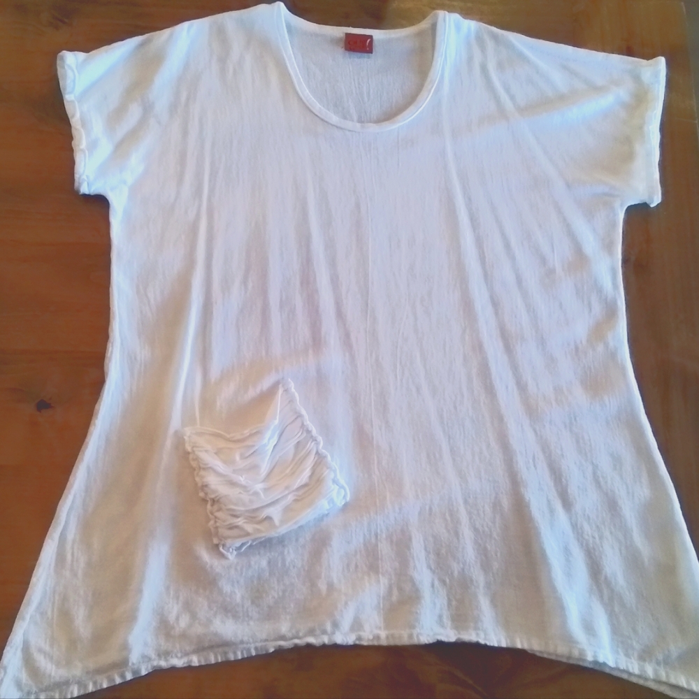 GAUZE TUNIC TOP